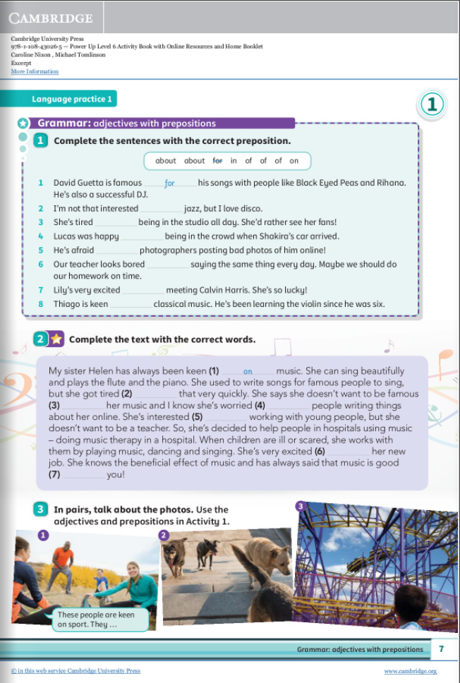 Power Up Level 6 Activity Book With Online Resources And Home Booklet