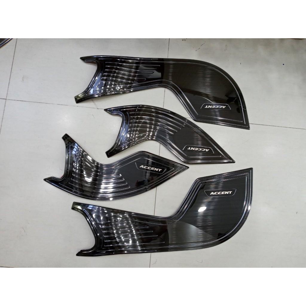 Bộ ốp tapli cánh cửa Titan cho xe Hyundai Accent form 2018-2020 tặng kèm keo nước trợ dính 3M chắc chắn