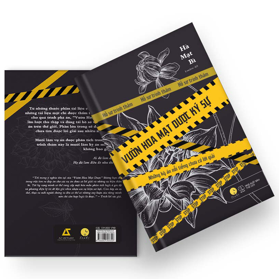 Vườn Hoa Mạt Dược Ký Sự - Những Kỳ Án Nổi Tiếng Chưa Có Lời Giải (Tặng Kèm 1 Bookmark Chữ Nhật)