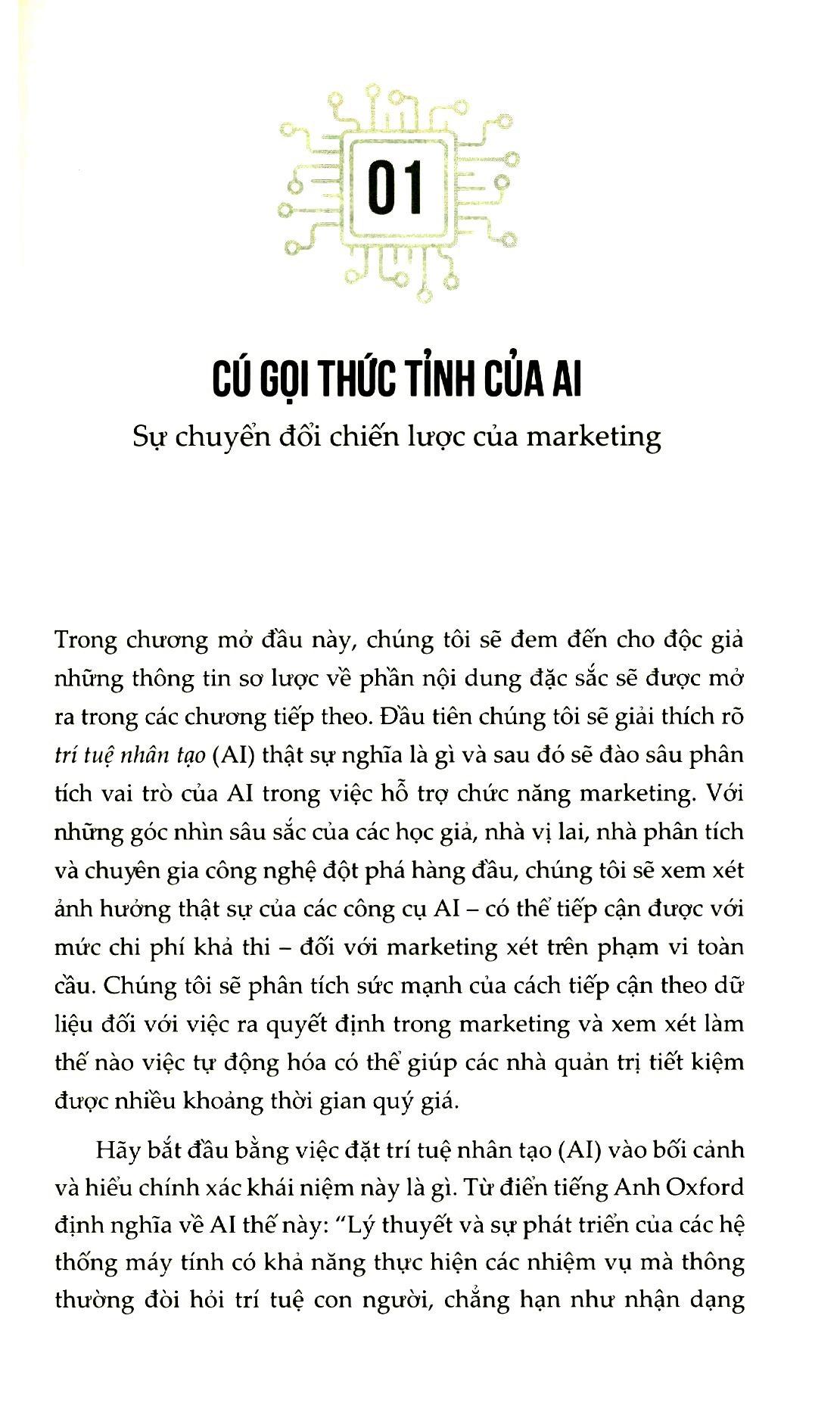 Trí Tuệ Nhân Tạo Trong Marketing