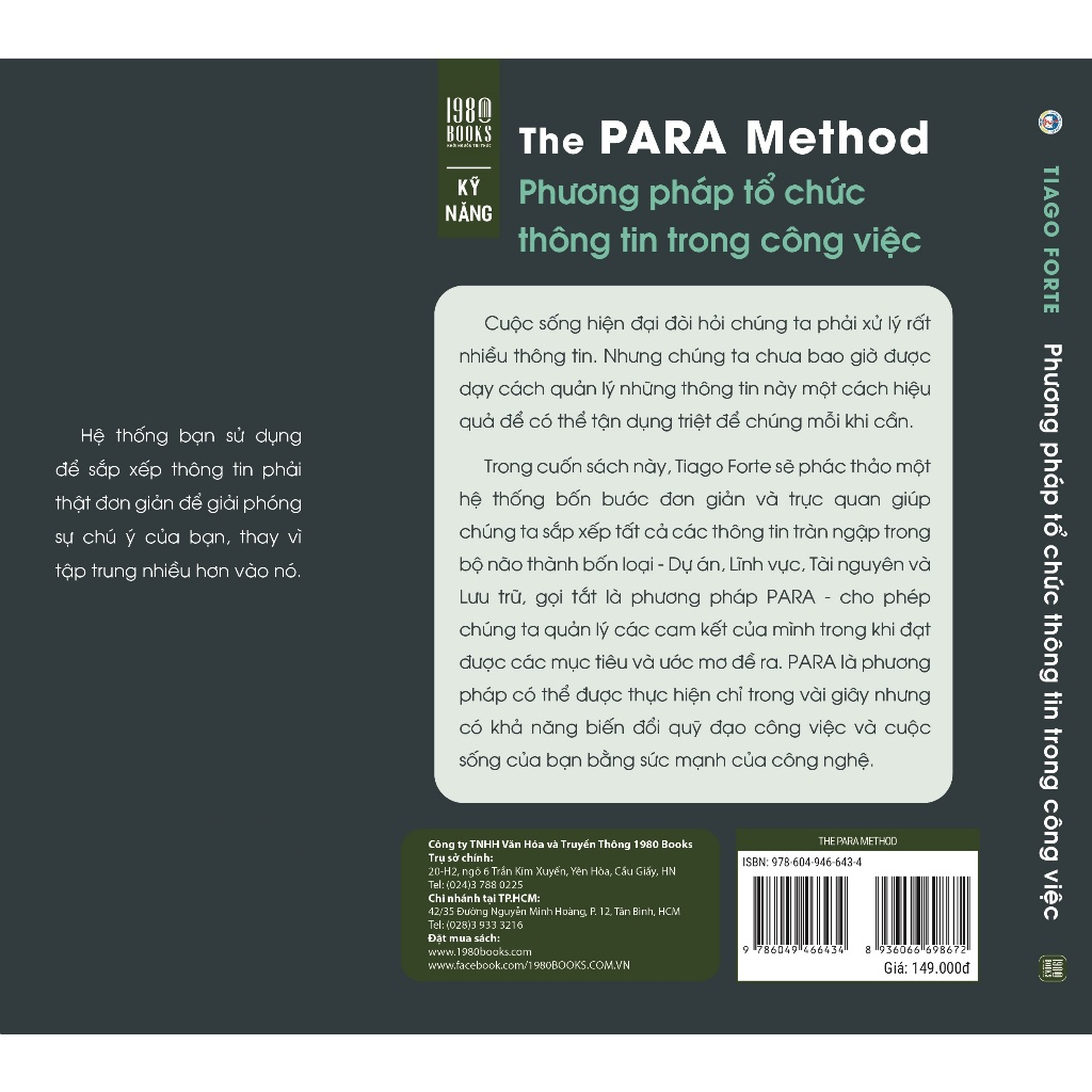 The PARA Method – Phương pháp tổ chức thông tin trong công việc - Bản Quyền