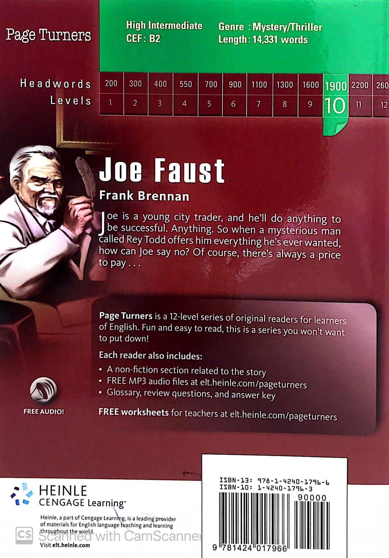 Joe Faust: Page Turners 10