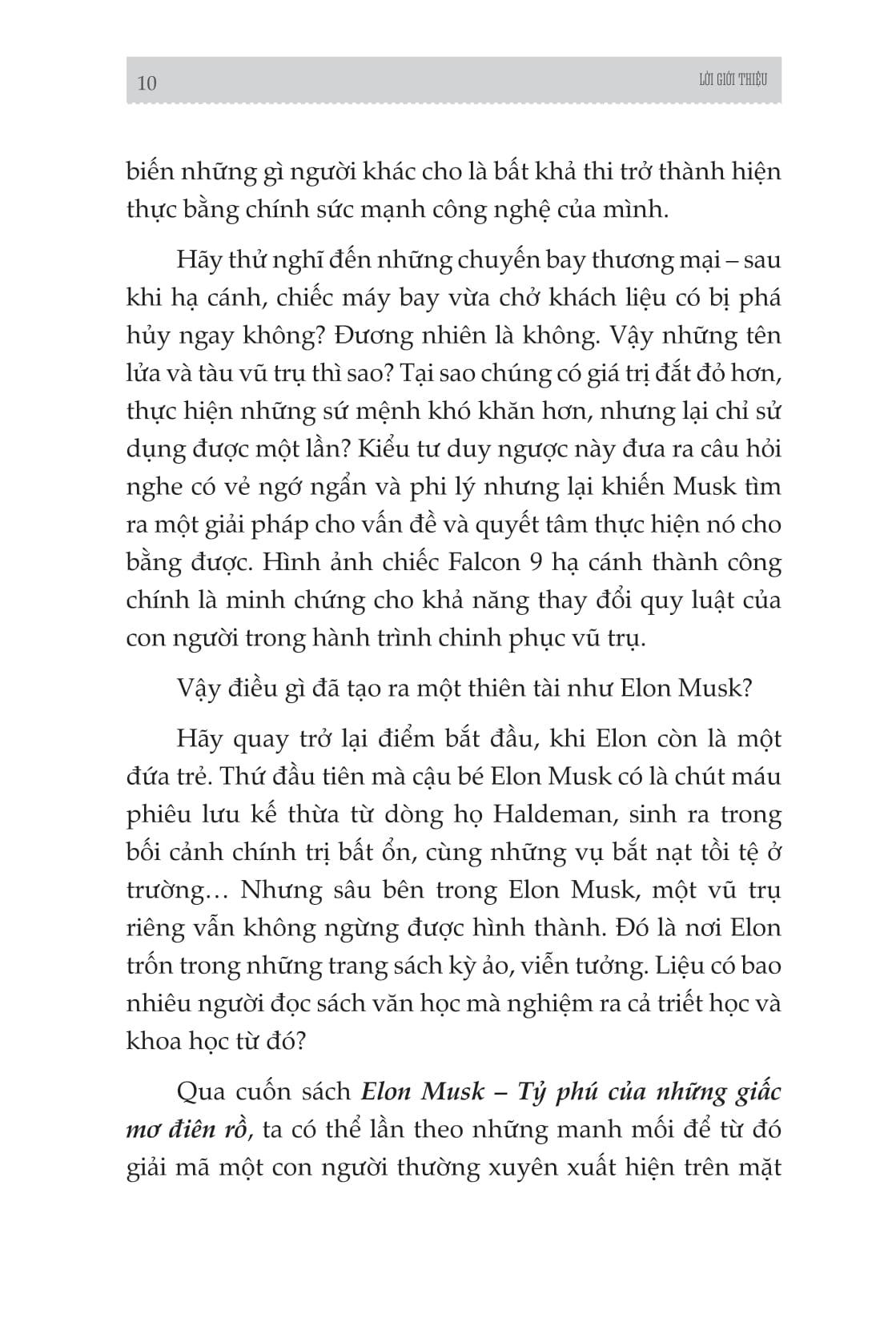 Sách - Những Bộ Óc Tỷ Đô - Elon Musk - Tỷ Phú Của Những Giấc Mơ Điên Rồ