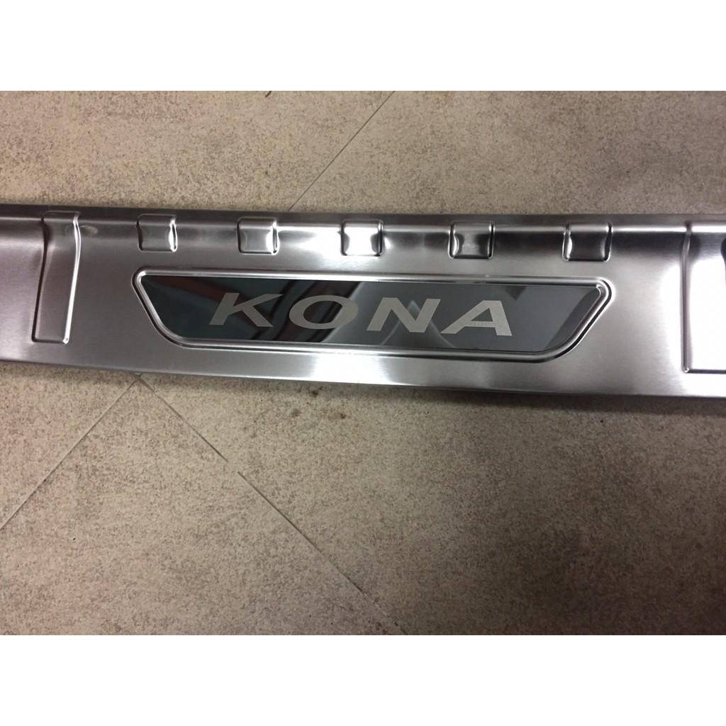 Chống Trầy Cốp Dành Cho Xe KONA 2018 2019 2020 mẫu Inox