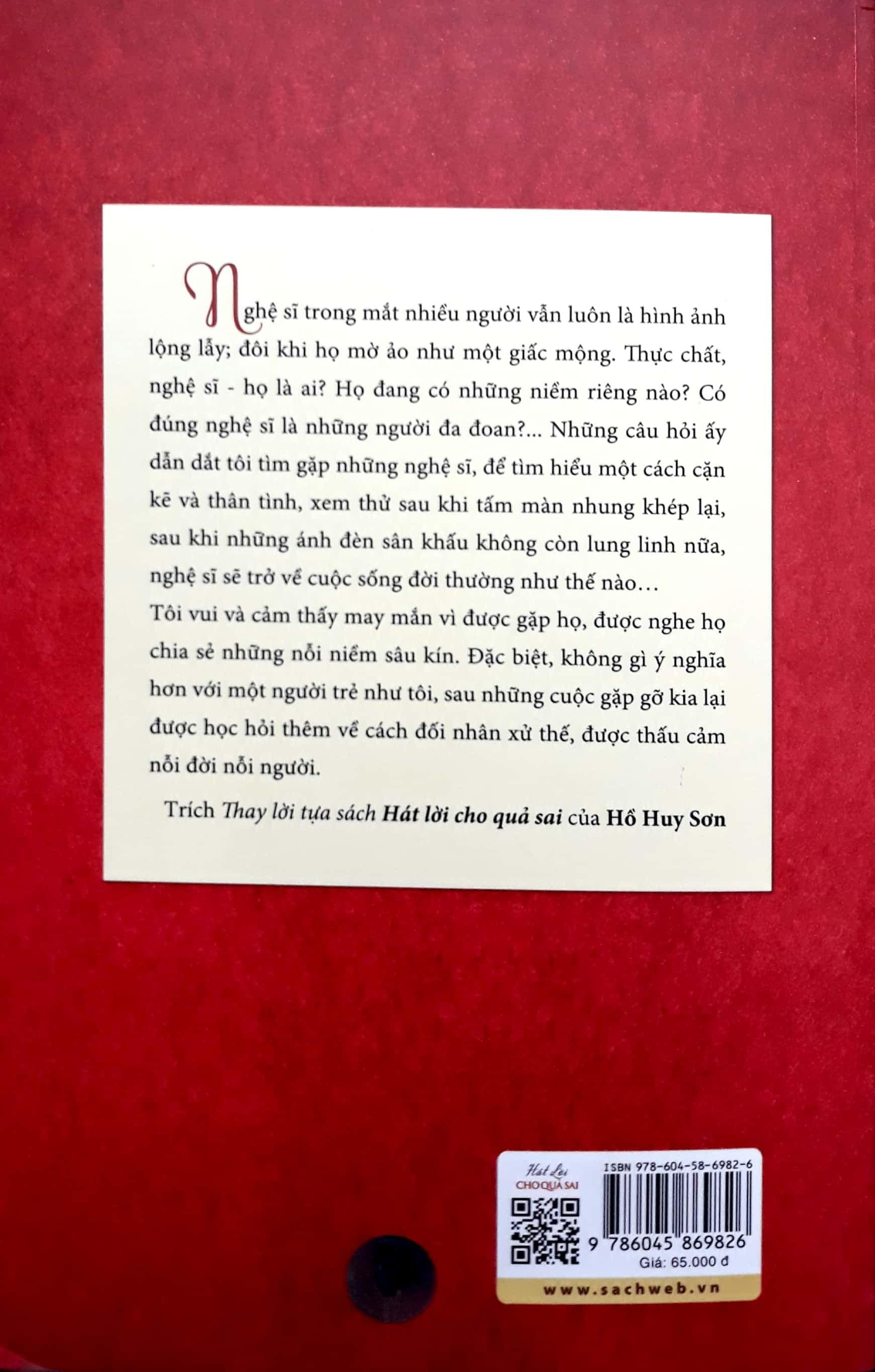 Hát Lời Cho Quả Sai