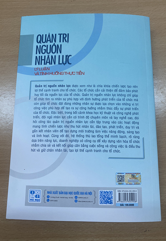 Quản trị nguồn nhân lực - lý luận và tình huống thực tiễn