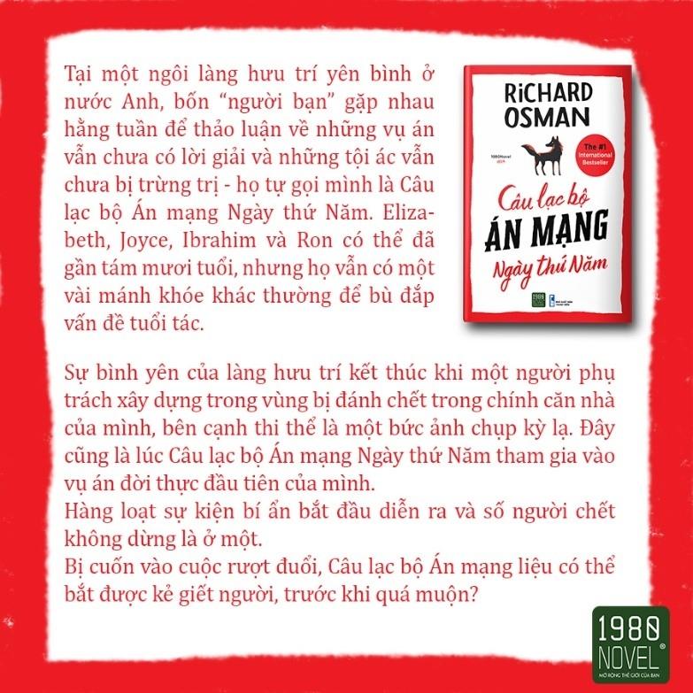 Pre-Order - Câu Lạc Bộ Án Mạng Ngày Thứ Năm