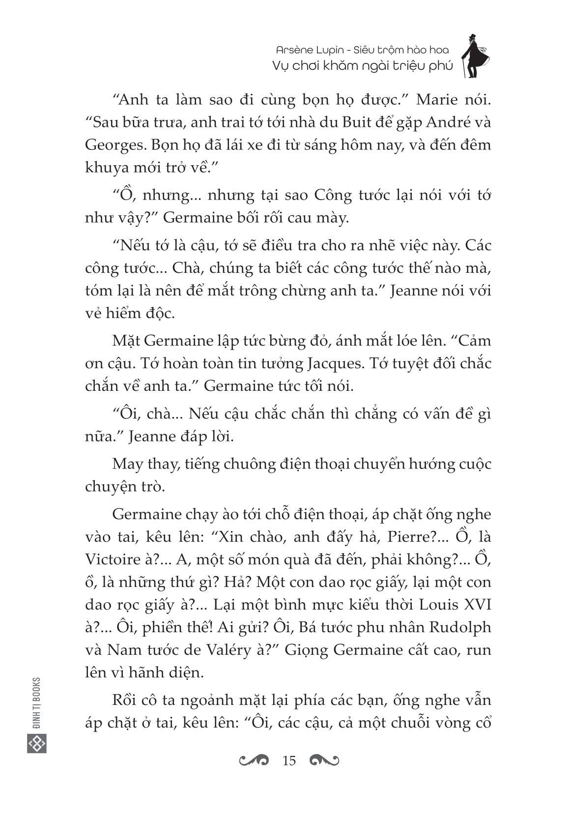Arsène Lupin - Siêu Trộm Hào Hoa- Vụ Chơi Khăm Ngài Triệu Phú