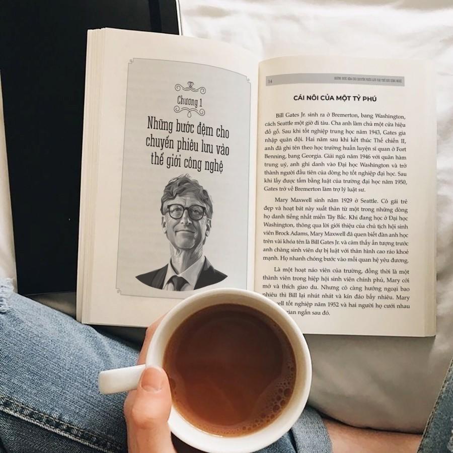 Sách - Những bộ óc tỷ đô - Bill Gates: Người kiến tạo nền văn minh số - Bizbooks