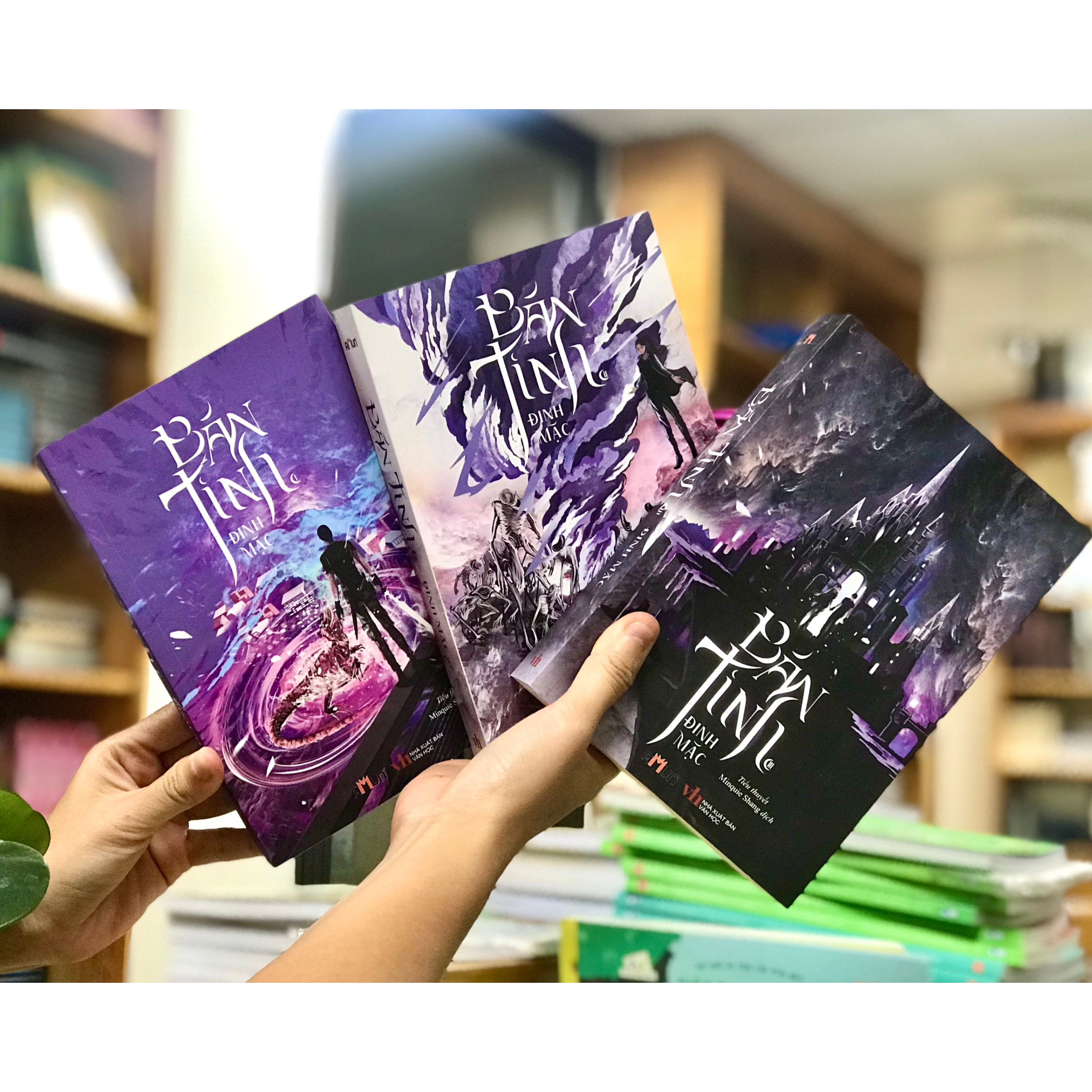 Combo 3Q Tiểu Thuyết Lôi Cuốn: Bán Tinh _ Tập 1+ 2 + 3