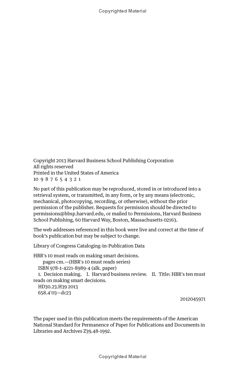 Harvard Business Review