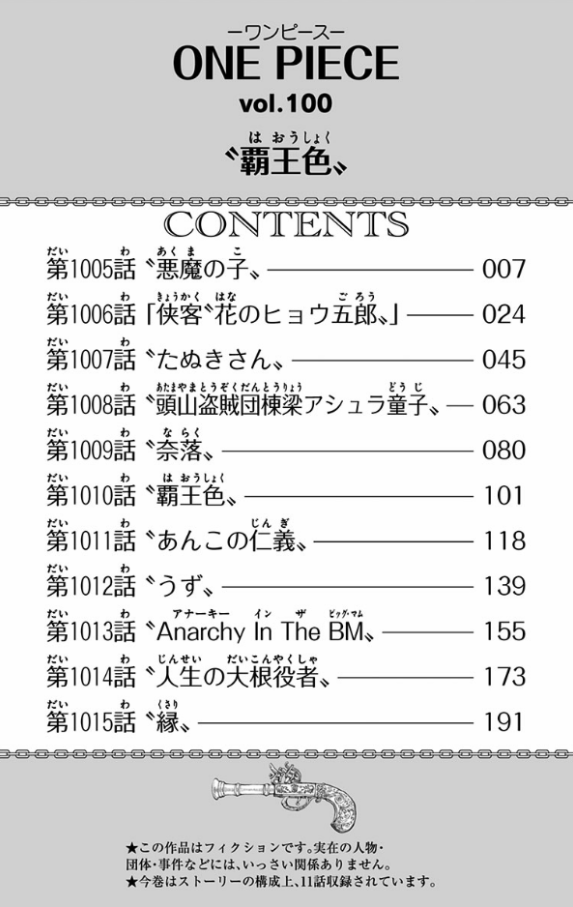 One Piece 100