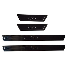 Bộ Nẹp Bước Chân Trong Ngoài Mạ Titan Cao Cấp Dành Cho Ô Tô Hyundai i10 2014-2019
