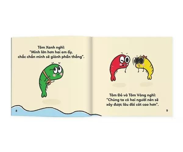Sách Ehon Phép So Sánh Kỳ Diệu - To Nhỏ