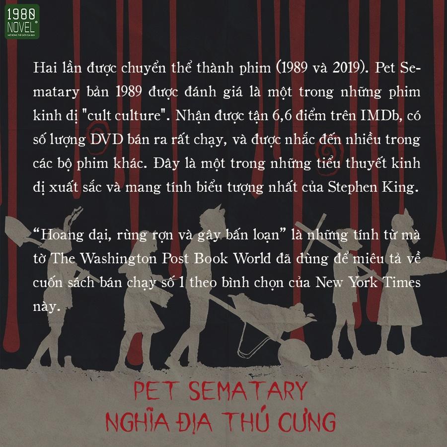 Sách Pet Sematary Nghĩa địa thú cưng - BẢN QUYỀN