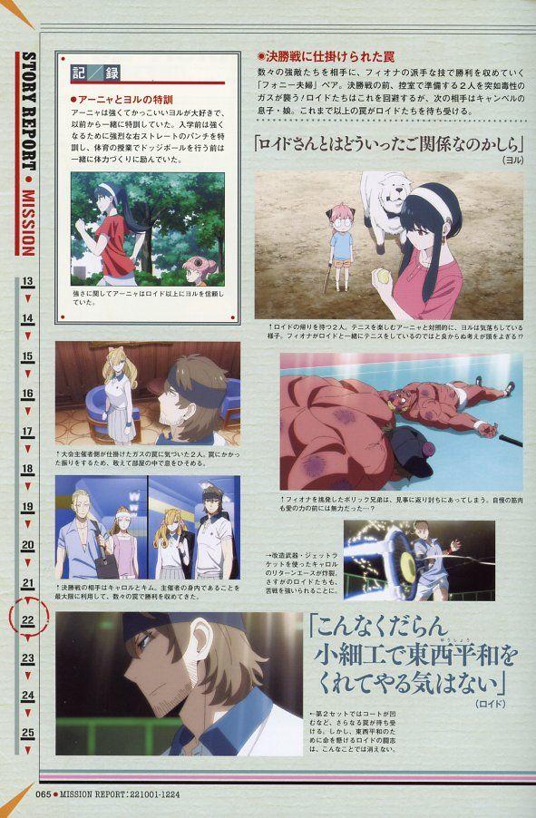 Spy x Family Anime Official Guidebook: Mission Report: 221001-1224 (Japanese Edition)