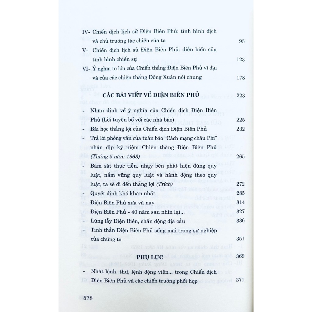 Sách - Điện Biên Phủ (Đại Tướng Võ Nguyên Giáp)