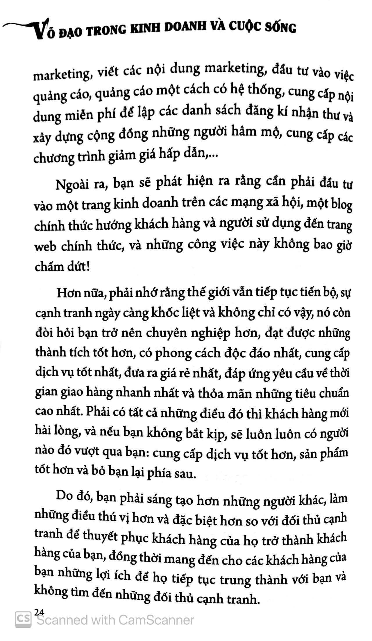 Sách: Võ Đạo Trong Kinh Doanh Và Cuộc Sống