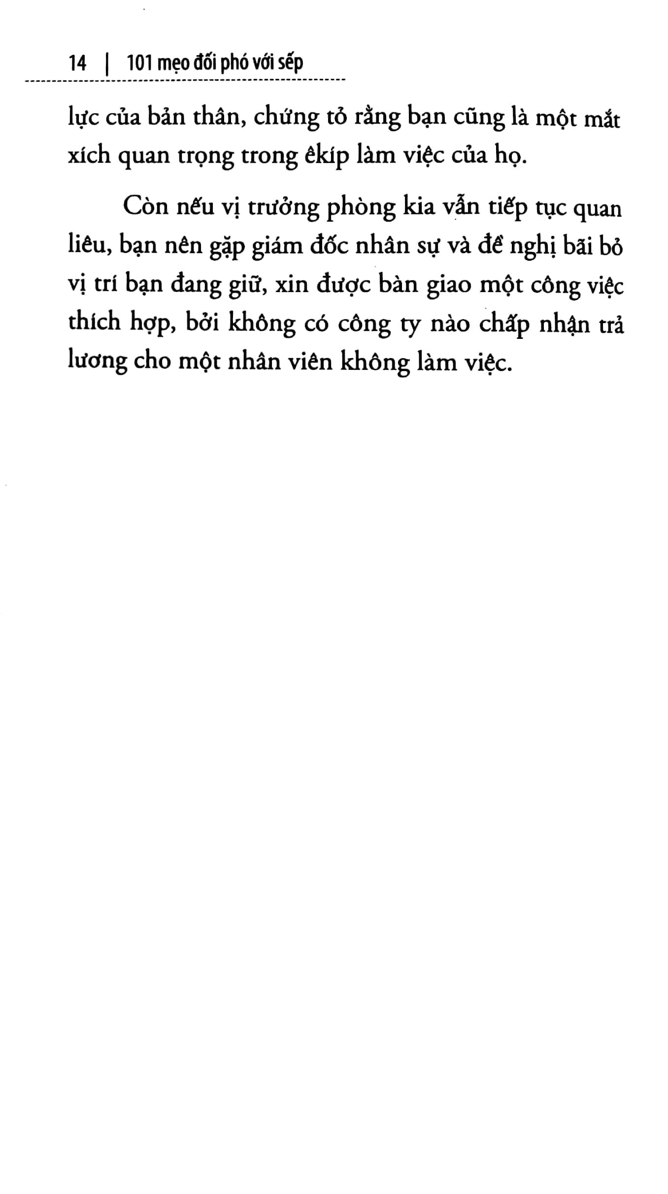 101 Mẹo Đối Phó Với Sếp