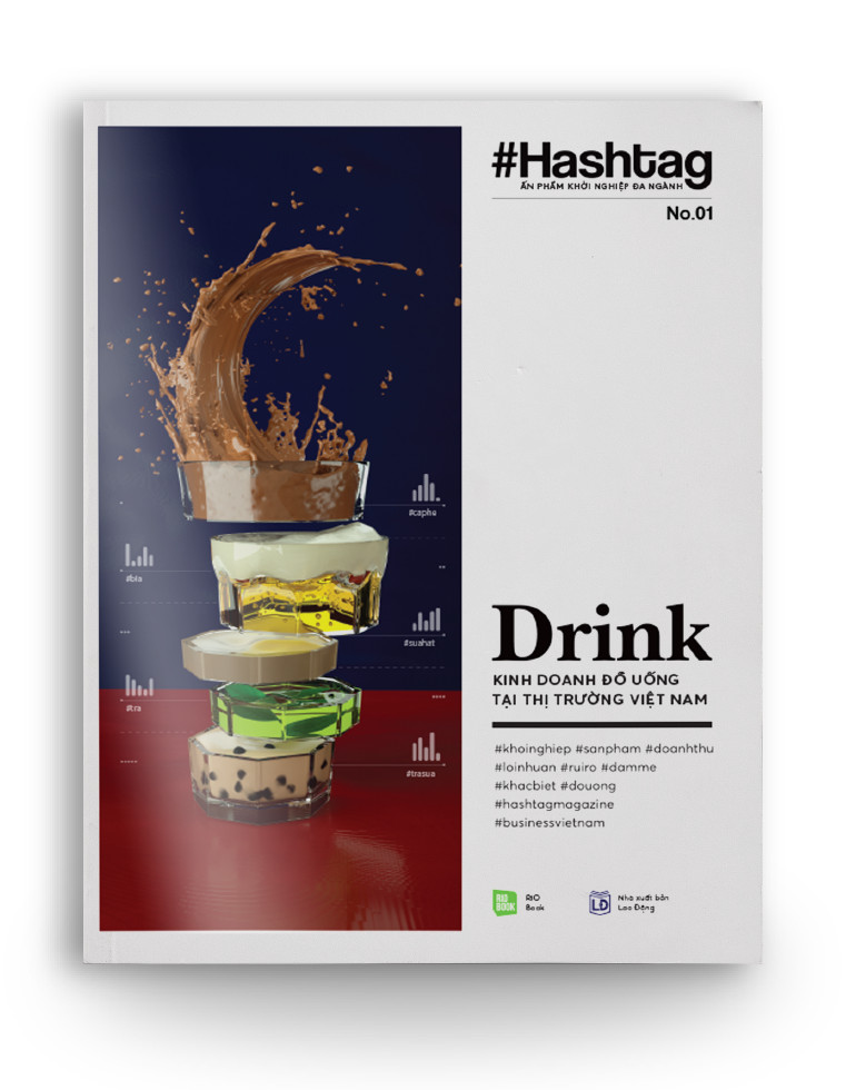 Combo BỘ SÁCH KINH DOANH MỚI NHẤT VỀ NGÀNH F&B HOÀN CHỈNH (HASHTAG NO.1 DRINK + HASHTAG NO.4 FOOD)