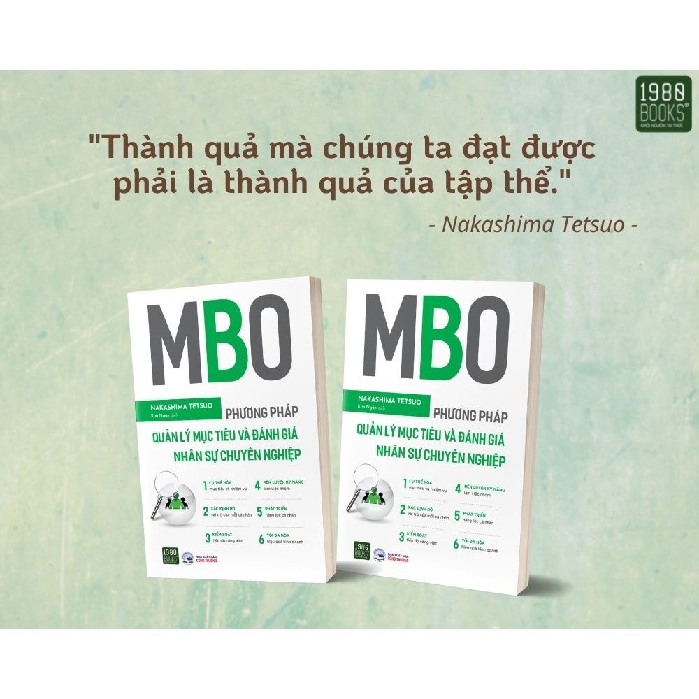Sách Kinh Doanh Chuyên Nghiệp: MBO - Phương Pháp Quản Lý Mục Tiêu Và Đánh Giá Nhân Sự Chuyên Nghiệp