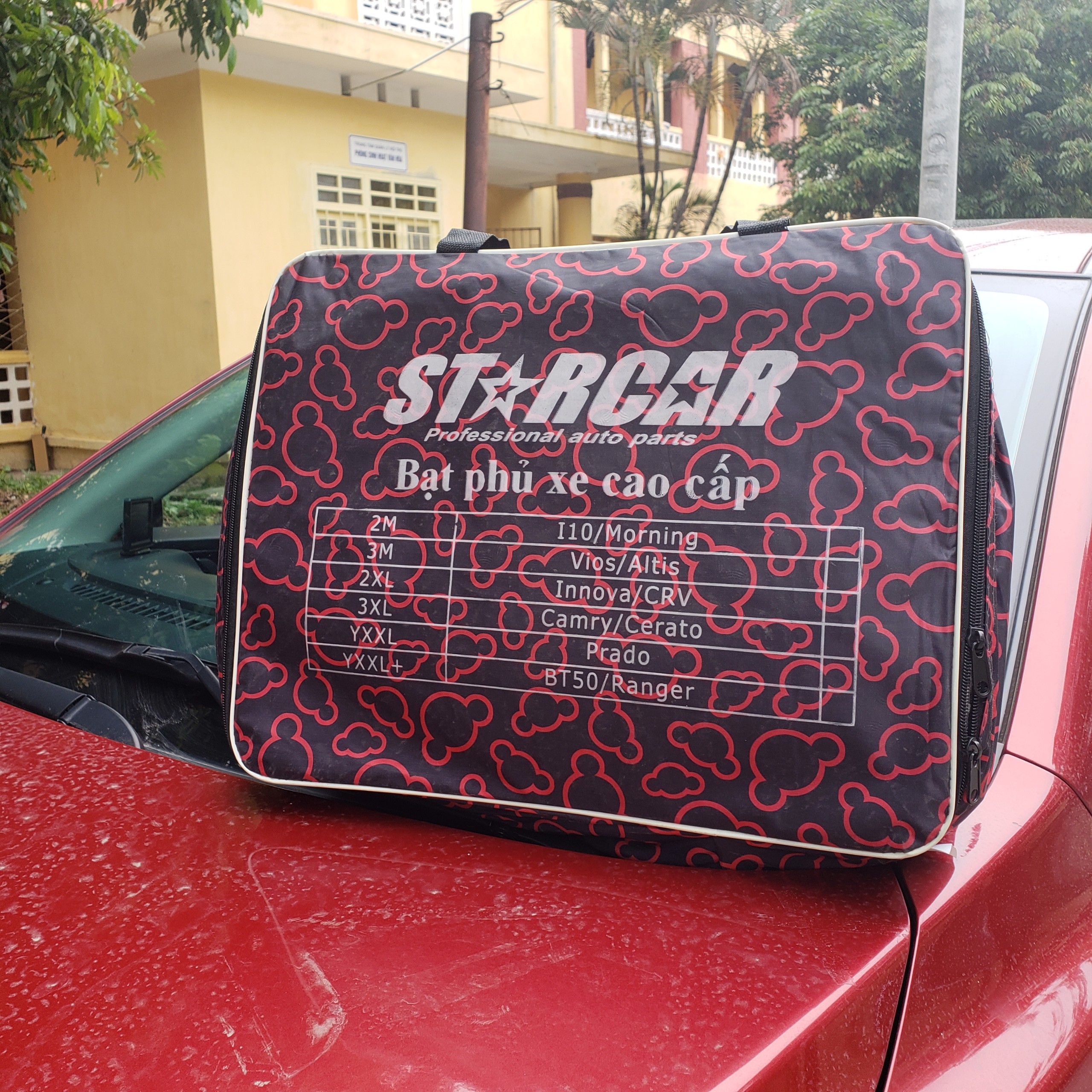 Bạt phủ Xe Ô tô, Xe hơi tráng nhôm cao cấp STARCAR – Size YXXL