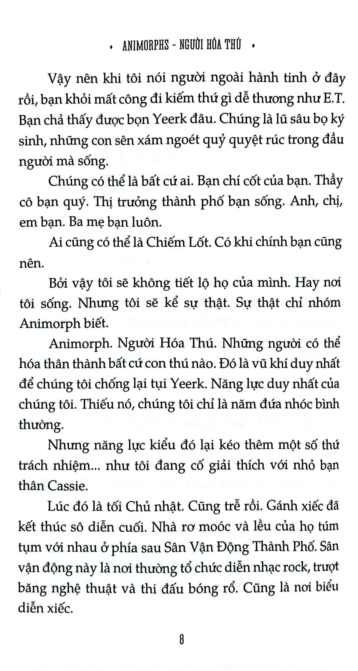 Animorphs - Người Hóa Thú - Tập 7 - Người Lạ