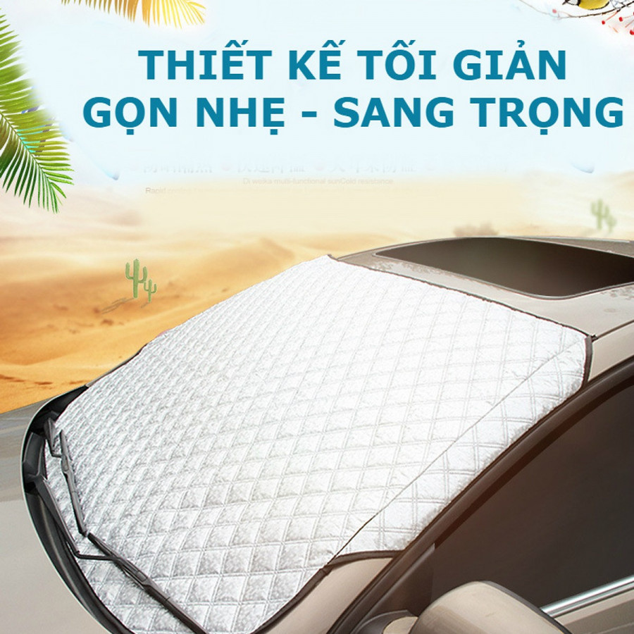 Bạt phủ kính lái ô tô 3 lớp