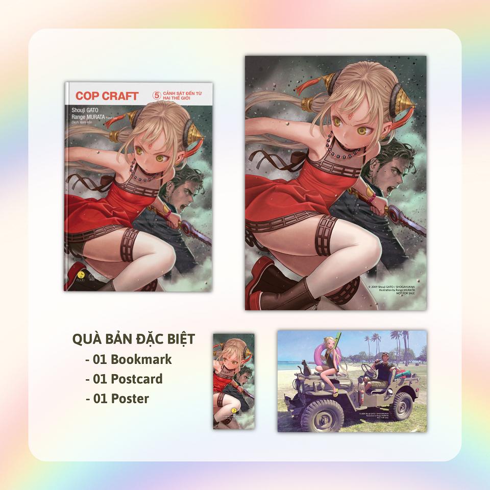 Sách Cop Craft - Cảnh Sát Đến Từ Hai Thế Giới (Tập 5) - Bản Quyền