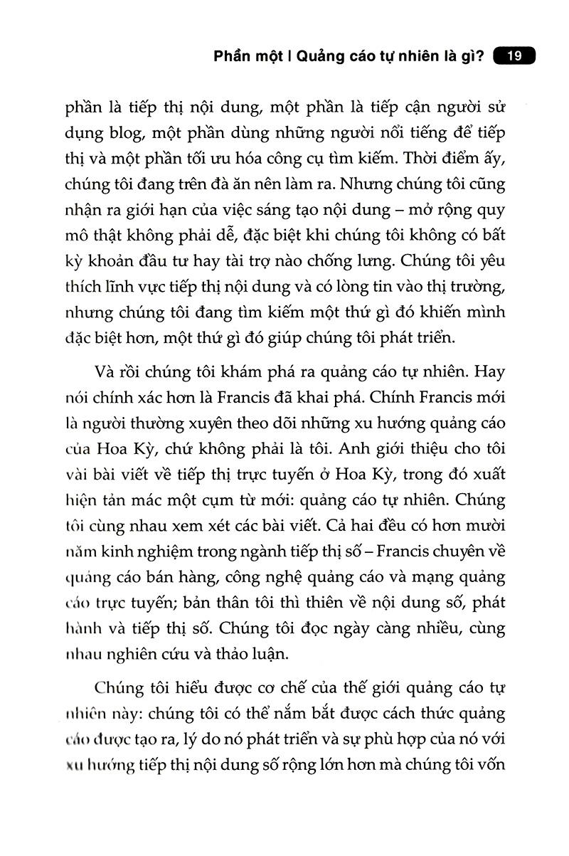 Quảng Cáo Tự Nhiên