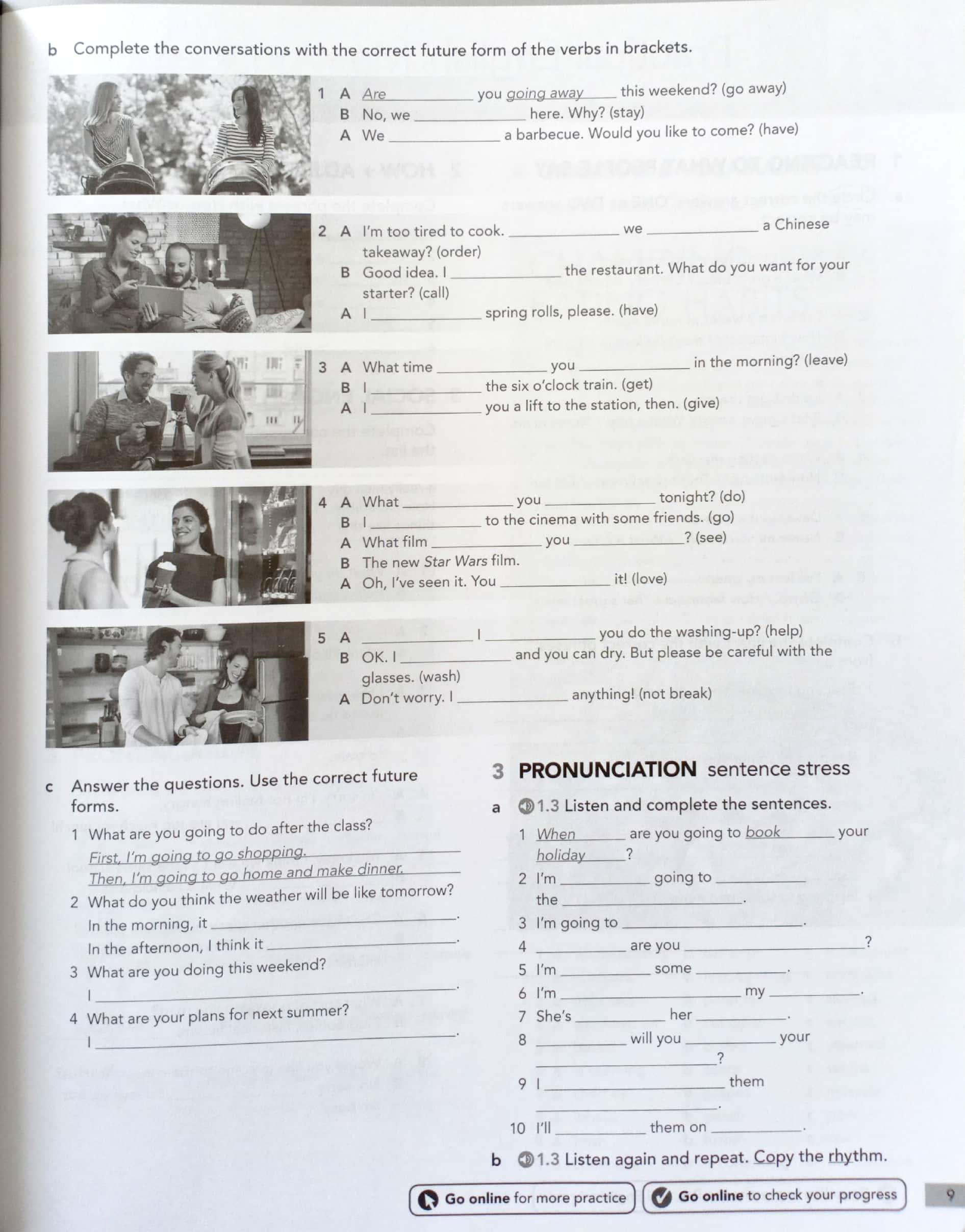 English File 4th Edition: Intermediate: Workbook With Key