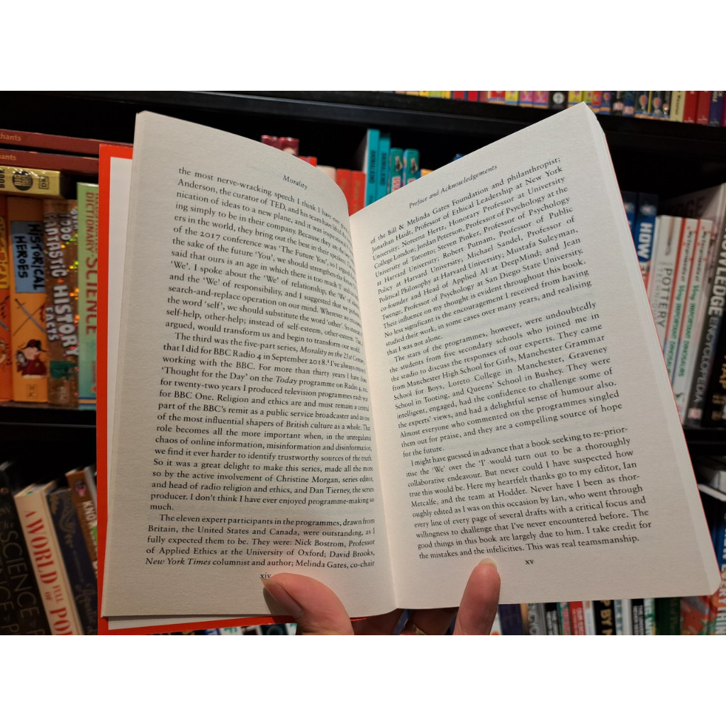 Sách - Morality by Jonathan Sacks - Philosophy/Nonfiction in English