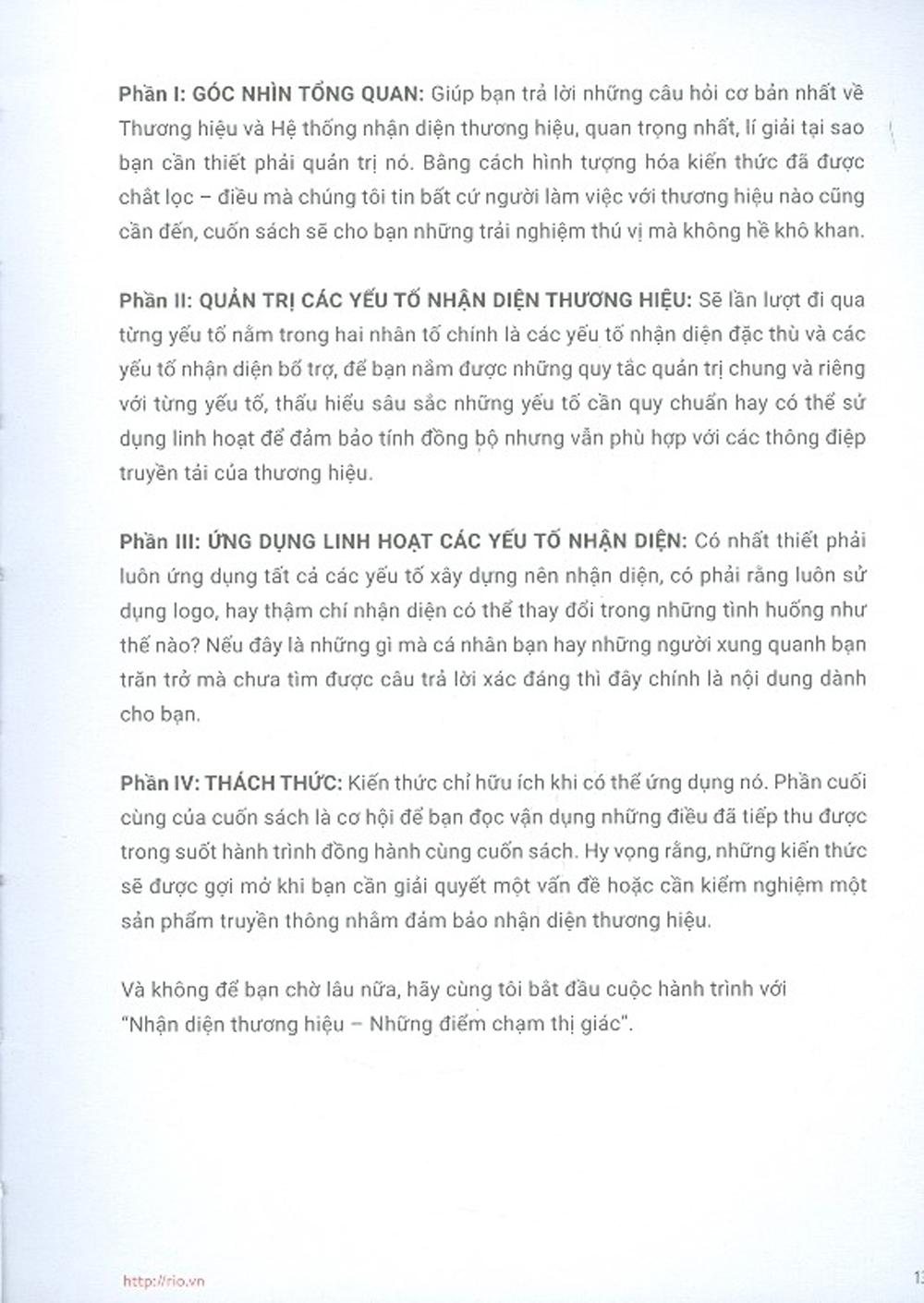Rio Book No.2 - Nhận Diện Thương Hiệu, Những Điểm Chạm Thị Giác (Tái Bản)