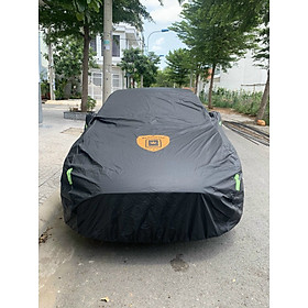 Bạt phủ ô tô Huyndai Stargazer chất liệu Polyester - màu đen cao cấp MACSIM màu đen