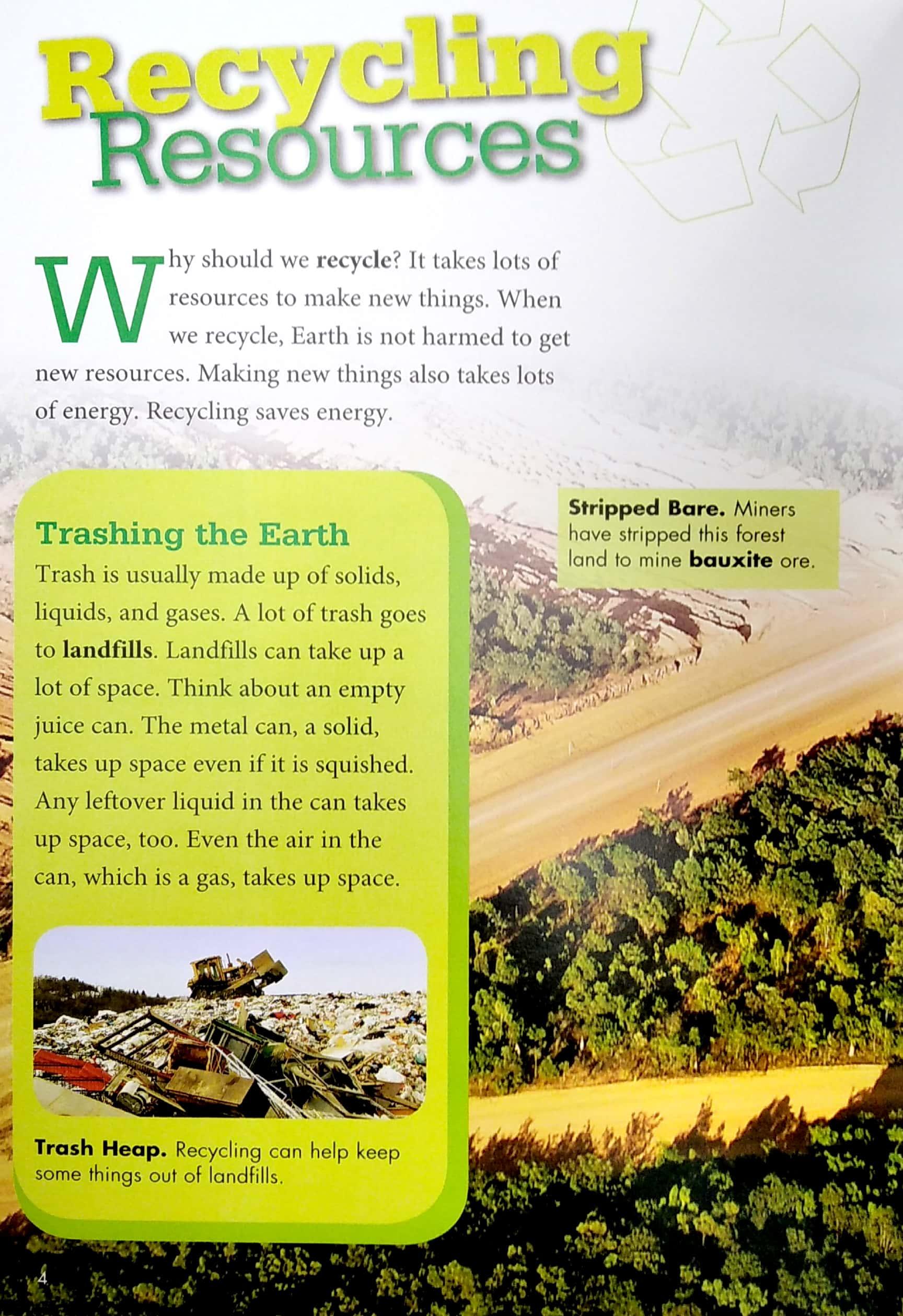 Explore On Your Own Physical Science Pioneer Recycling Rules!
