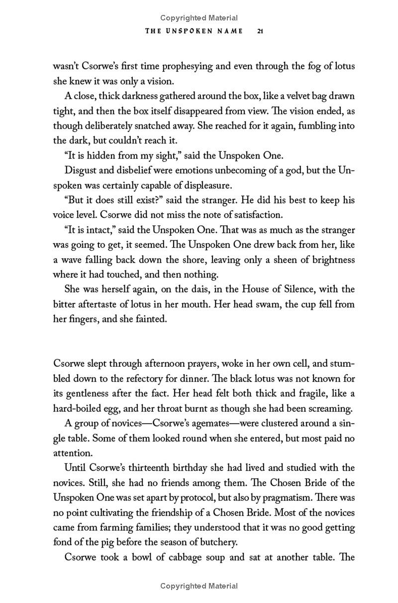 The Serpent Gates 1: The Unspoken Name