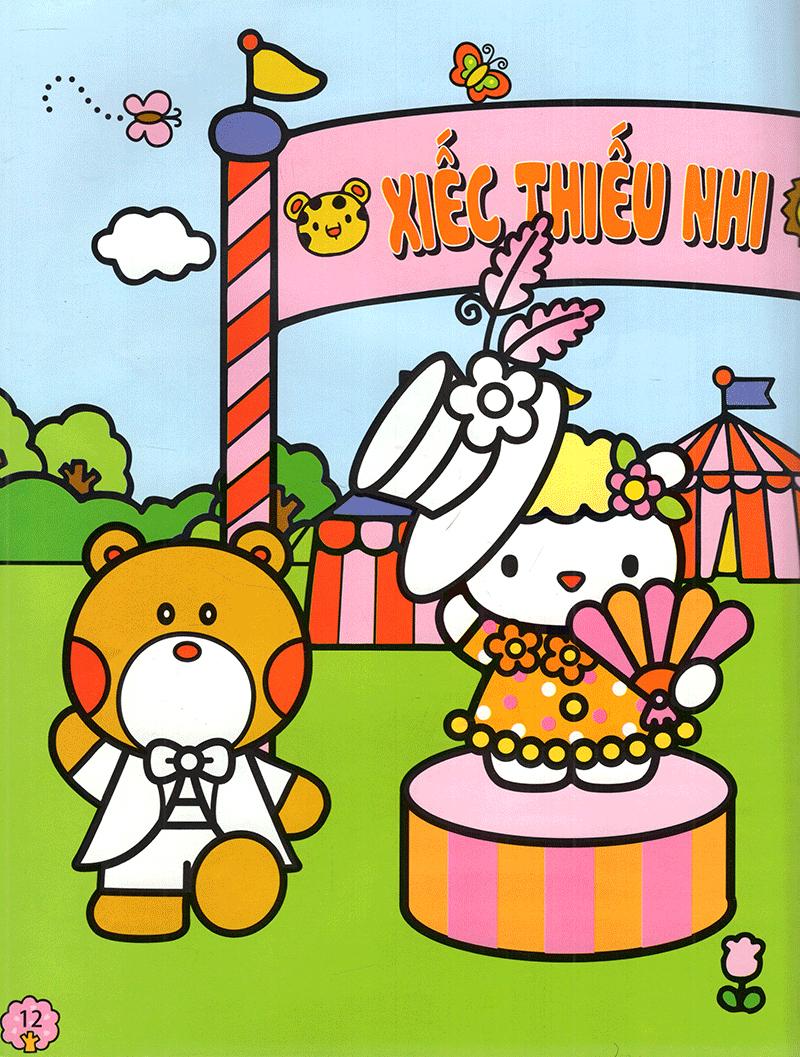 Hello Kitty - Kế Hoạch Nghỉ Hè (Dán Hình)