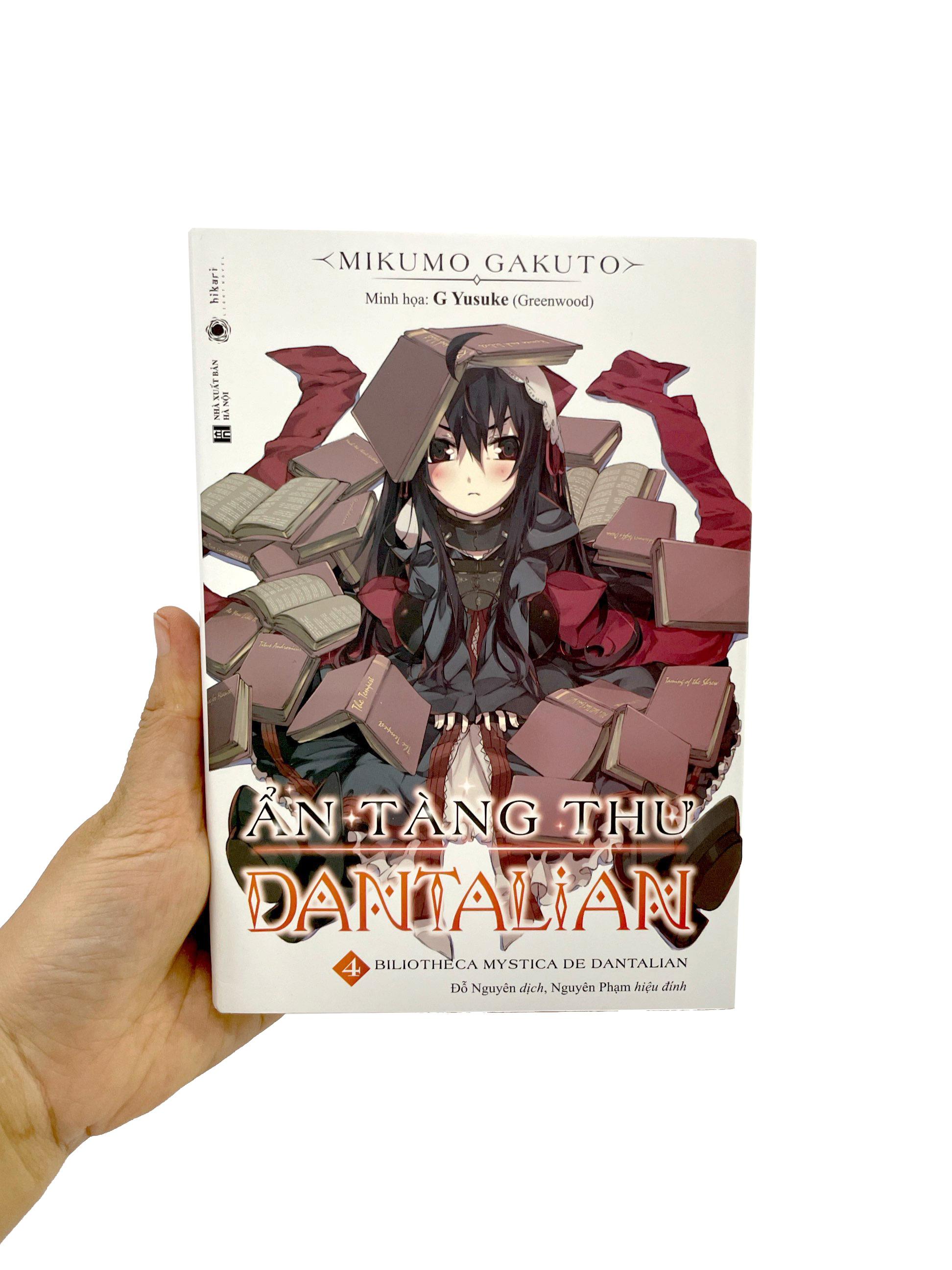 Ẩn Tàng Thư Dantalian 4 (Tặng Kèm 1 Bookmark)