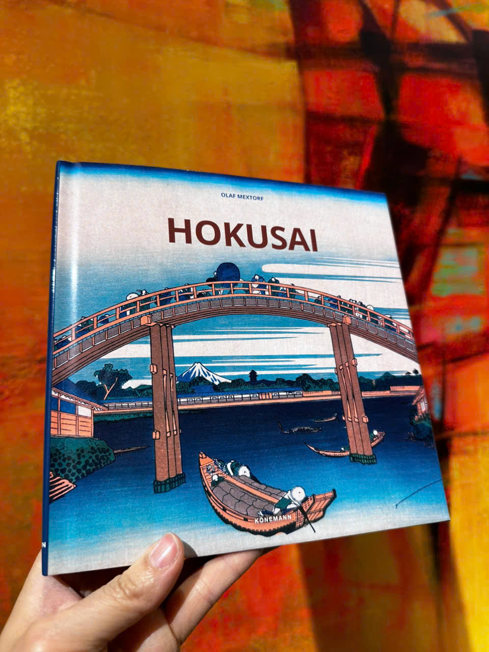Sách - Hokusai by Olaf Mextorf - Nghệ thuật tiếng Anh/ Art Book in English