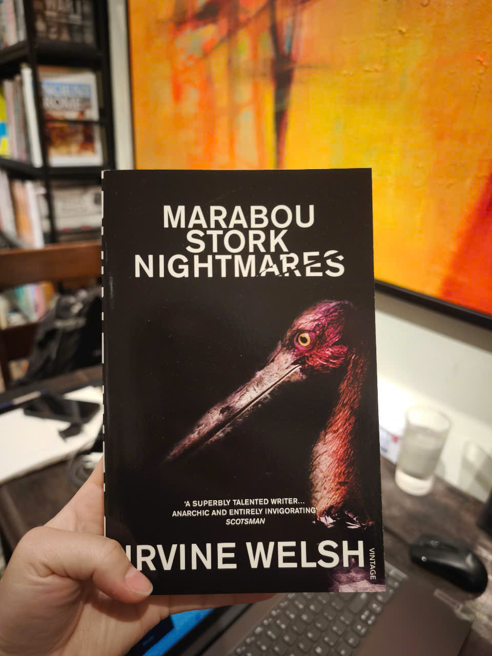 Sách - Marabou Stork Nightmares by Irvine Welsh - Fiction / Horror in English