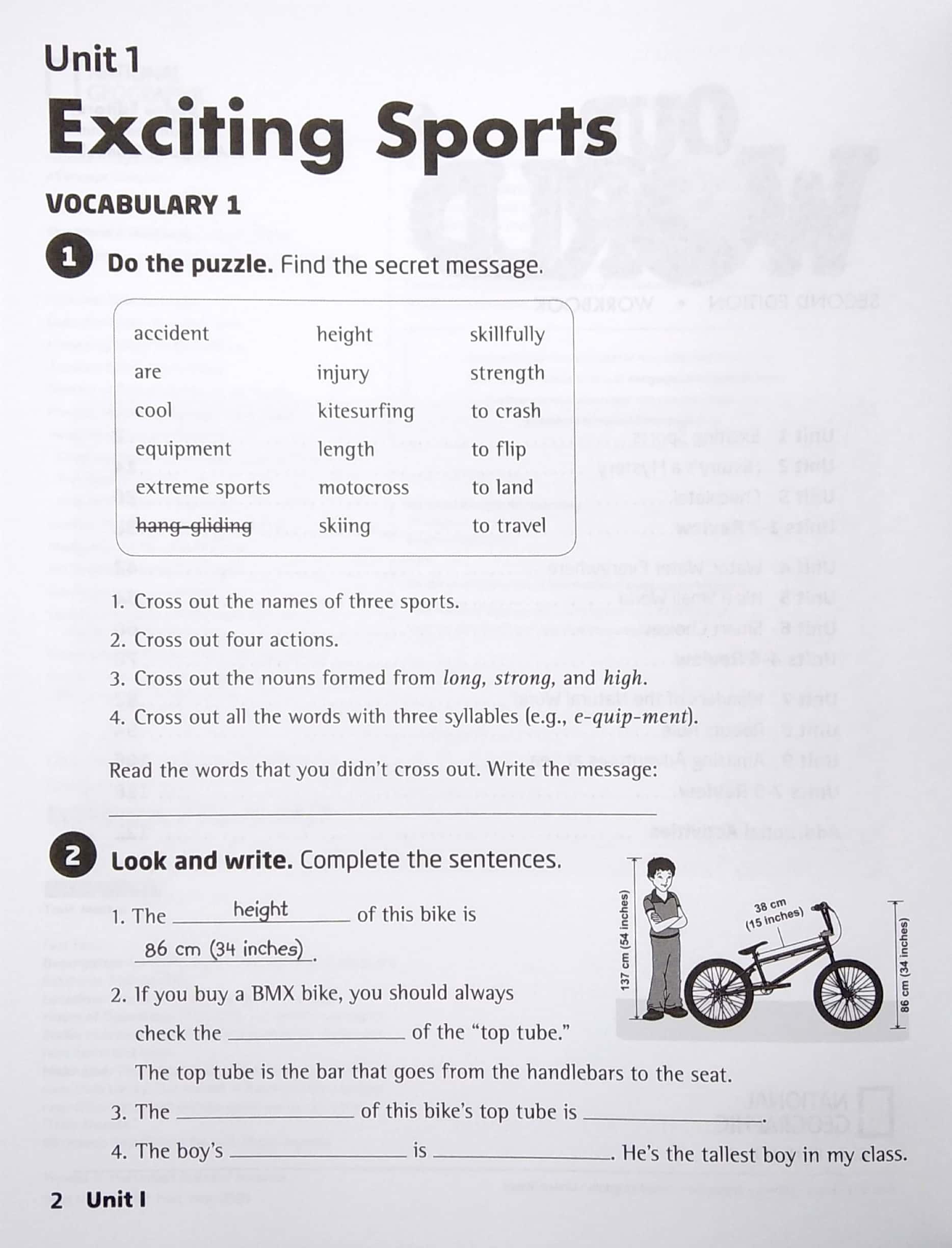 Our World 6: Workbook