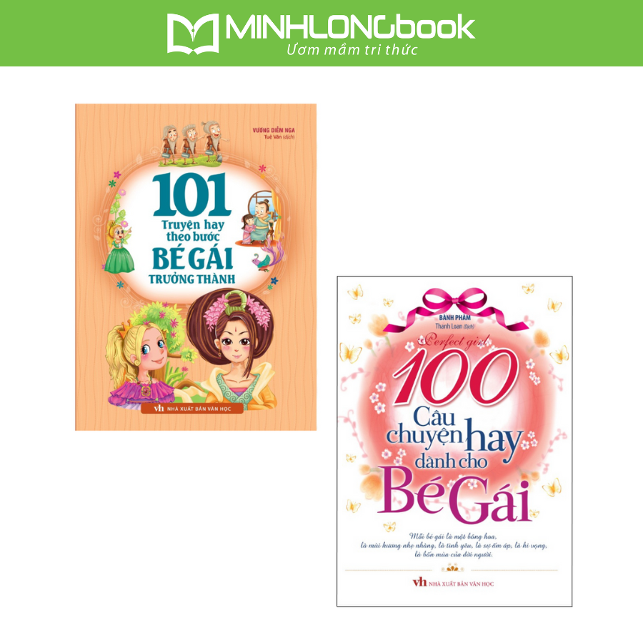 Combo 101 Truyện Hay Theo Bước Bé Gái Trưởng Thành + 100 Câu Chuyện Hay Dành Cho Bé Gái