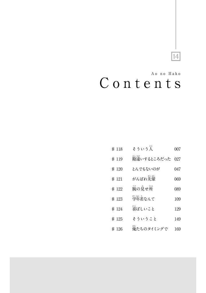 アオのハコ 14 - Ao No Hako 14