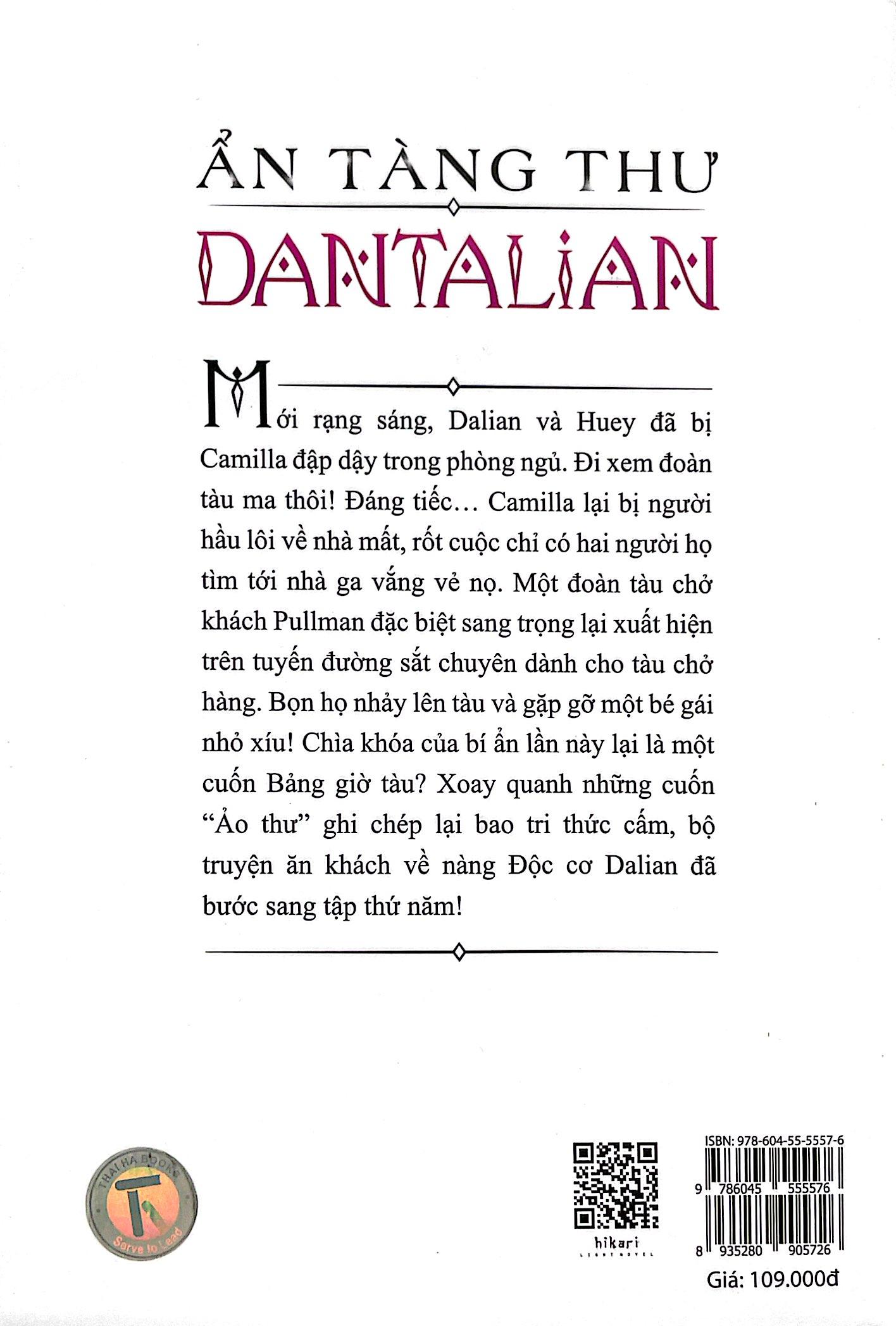 Ẩn Tàng Thư Dantalian 5 (Tặng Kèm 1 Bookmark)
