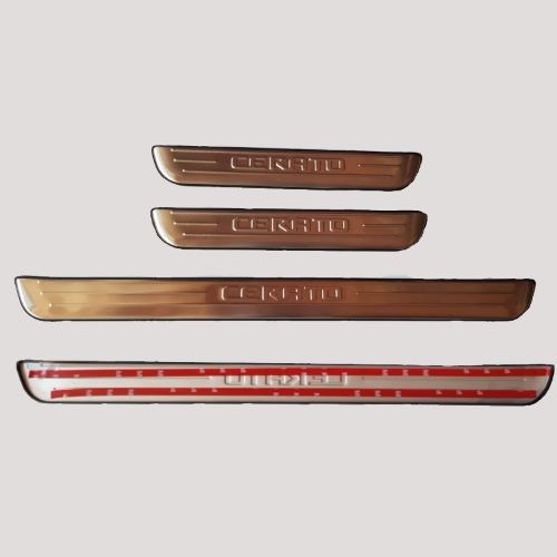 BỘ NẸP BƯỚC CHÂN NGOÀI INOX DÀNH CHO XE KIA CERATO 2019