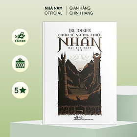 Sách - Chúa tể những chiếc nhẫn (Tập 2) - Hai tòa tháp - Nhã Nam Official