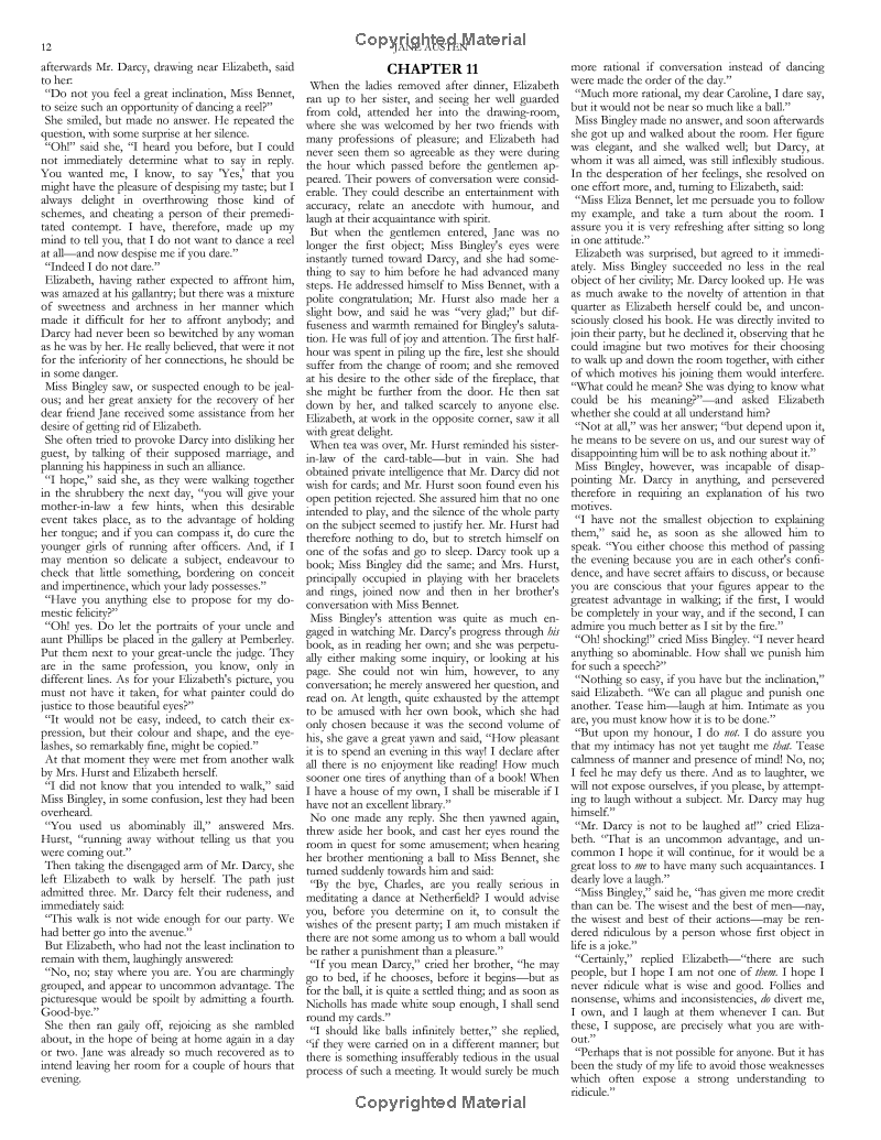 Pride and Prejudice - Vintage