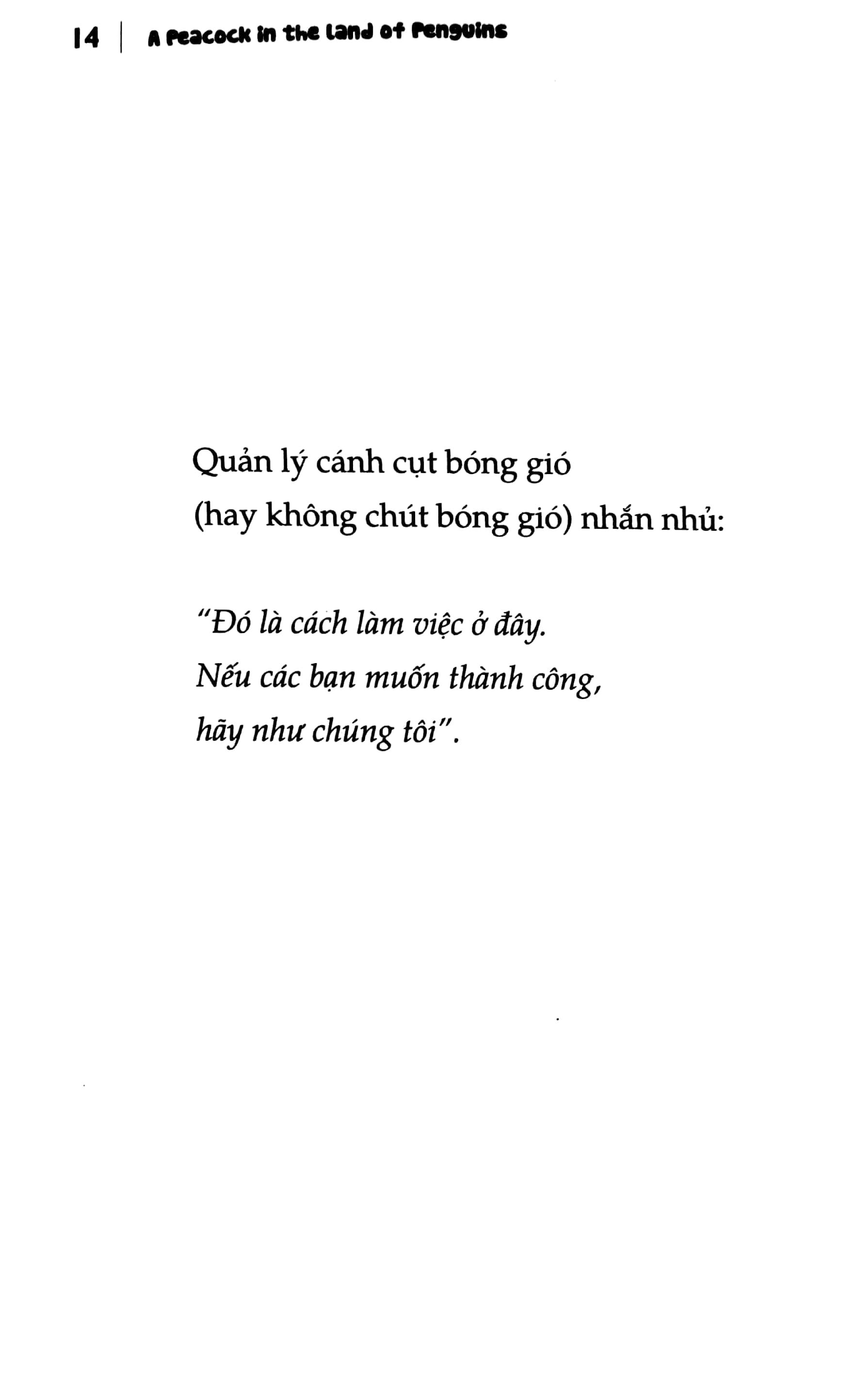 Có Điều Kiện Cứ Thể Hiện - Chuyện Công Ở Xứ Cụt