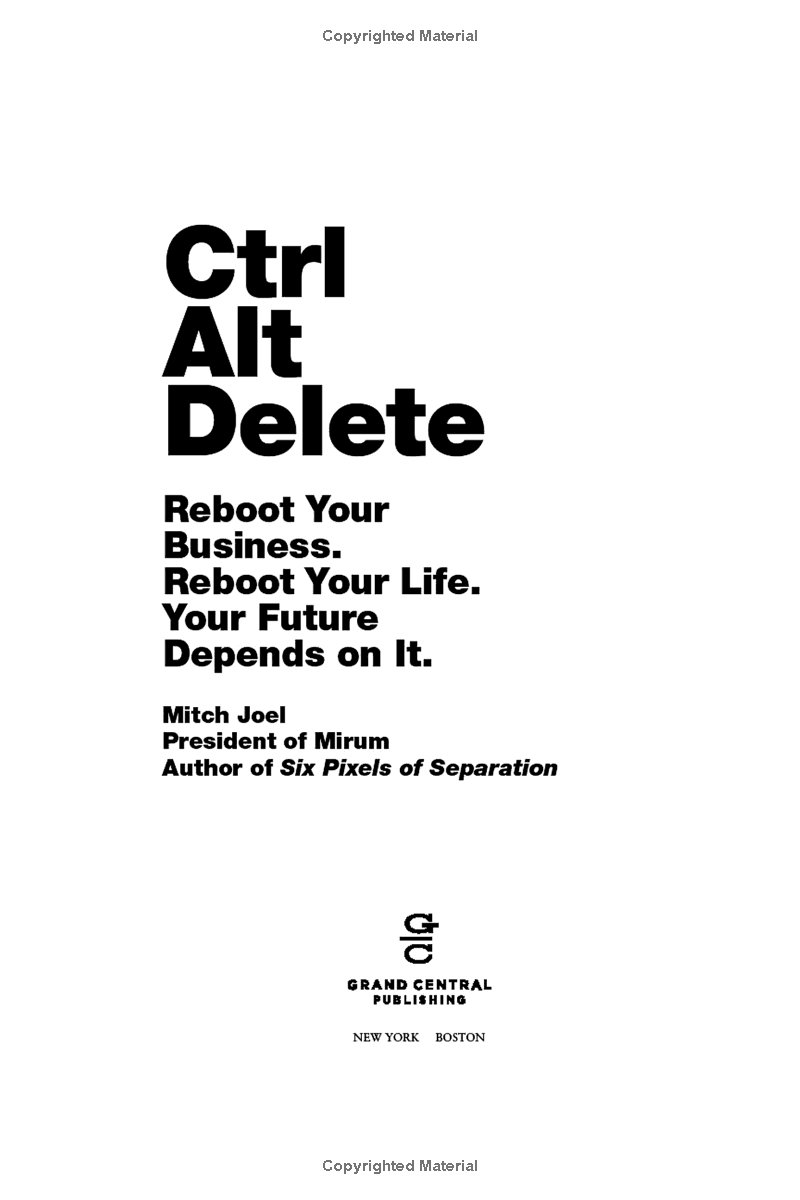 Ctrl Alt Delete