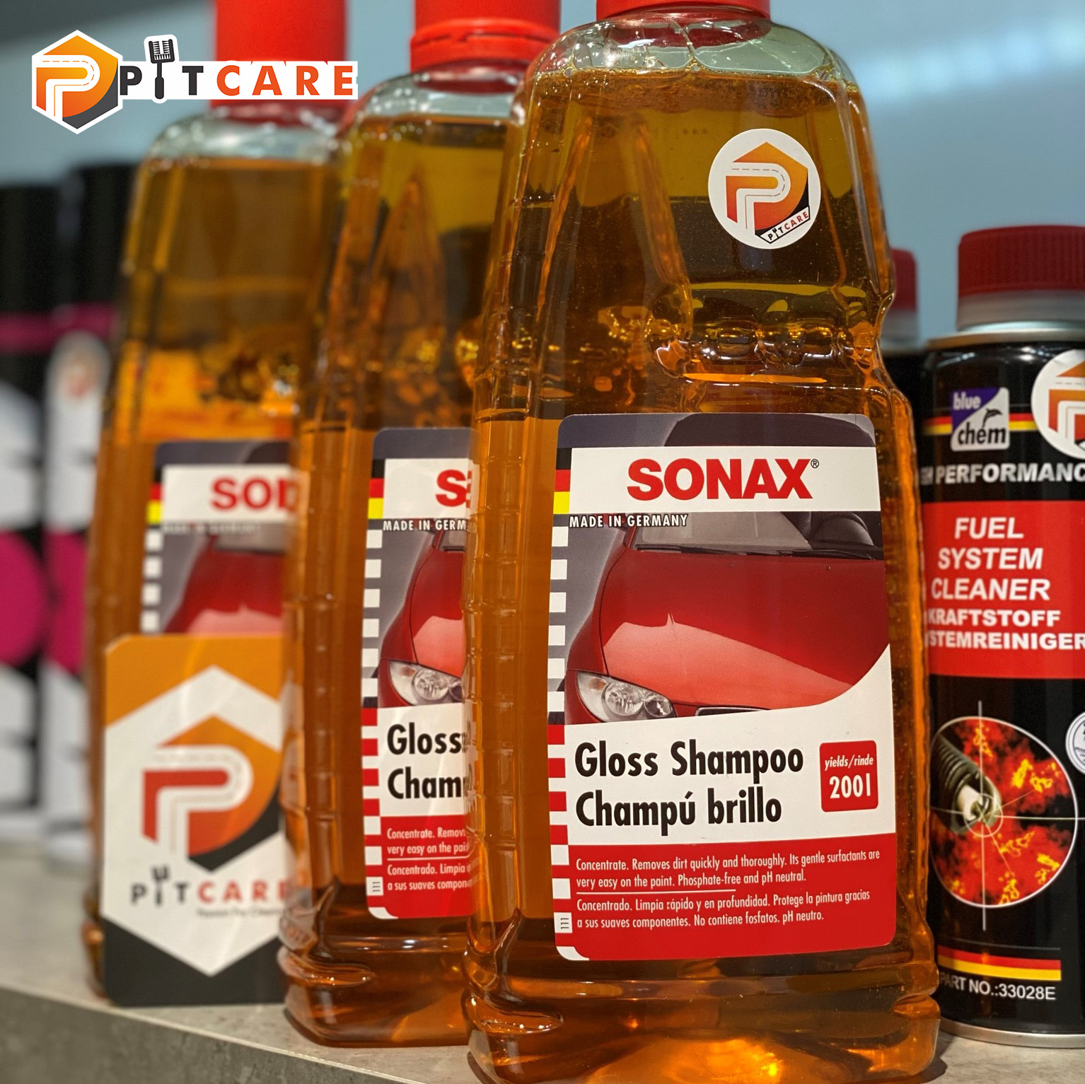 Nước rửa xe đậm đặc Sonax Gloss Shampoo 314300 1L